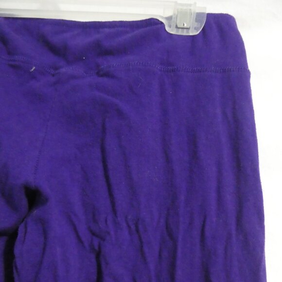 Kids Violet Purple Leggings In Excellent Condition | Stretchy Waistband - Picture 11 of 14